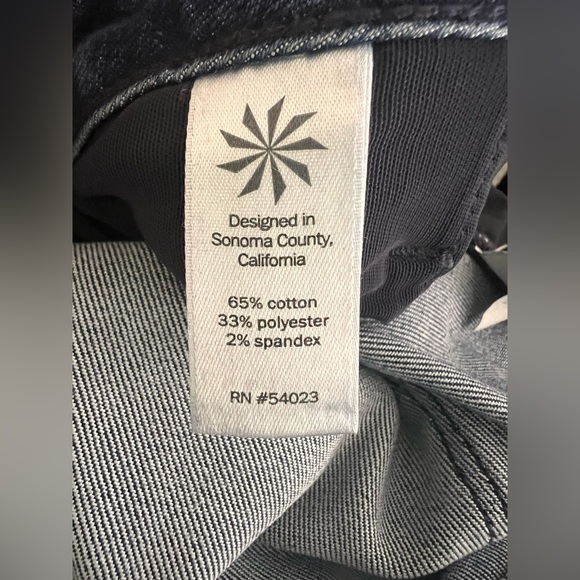 Athleta Skulptek Skinny Jeans Dark Wash Size 4 - Picture 10 of 11